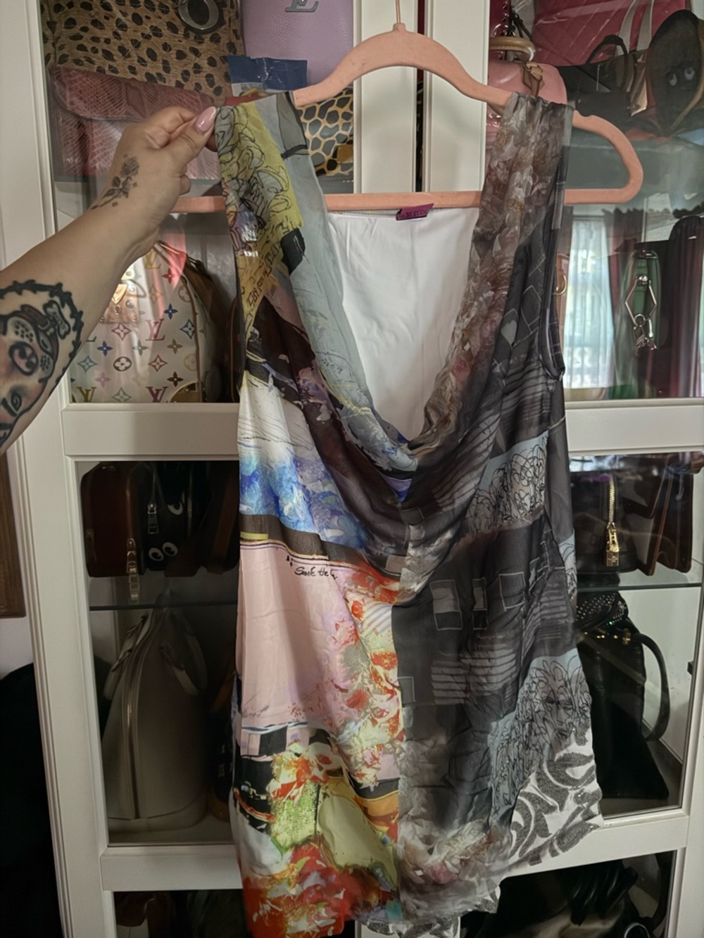 Save the Queen vintage top